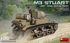 MiniArt 35425 1:35 WW II M3 Stuart Initial Prod Light Tank w/Interior Kit