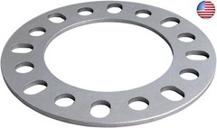 DCVAMOUS 4PC 8×6.5 8×165.1 8×170 8×180 Wheel Spacers 1/4 Inch (6mm) Compatible