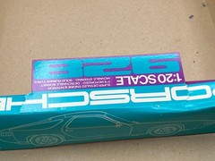 Vintage Tamiya Porsche 928 1/20 Model Kit No. GC-2003 *PARTIALLY ASSEMBLED READ*