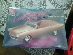 AMT 1950 Ford Convertible Customizing Series 1:25 Kit #6831 Sealed