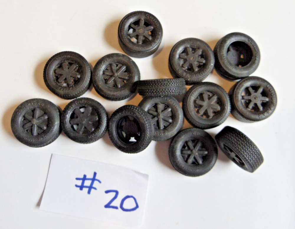 Pick One 1:24 1:25 Scale Automobile Wheels/Tires Model Kit Parts *Pick-A-Lot*