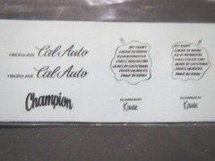 Hamberis & Mitchell 33′ Willys AA/GS 1/25 Decal from Fremont Racing Specialties