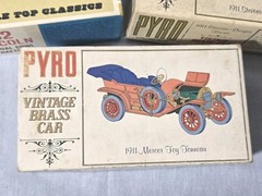 Vintage 1/32 PYRO 1911 MERCER 1911 STEVENS 1932 LINCOLN MINT IN ORG BOXES 1960s