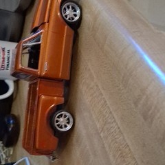 AMT Ertl GMC 1:25 Pickup Truck Model Ready to Go/Pre-built Orange Single