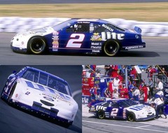 PORCH TIME DESIGNS 1/24 #2 RUSTY WALLACE MILLER LITE 1997-98 FORD NASCAR DECAL