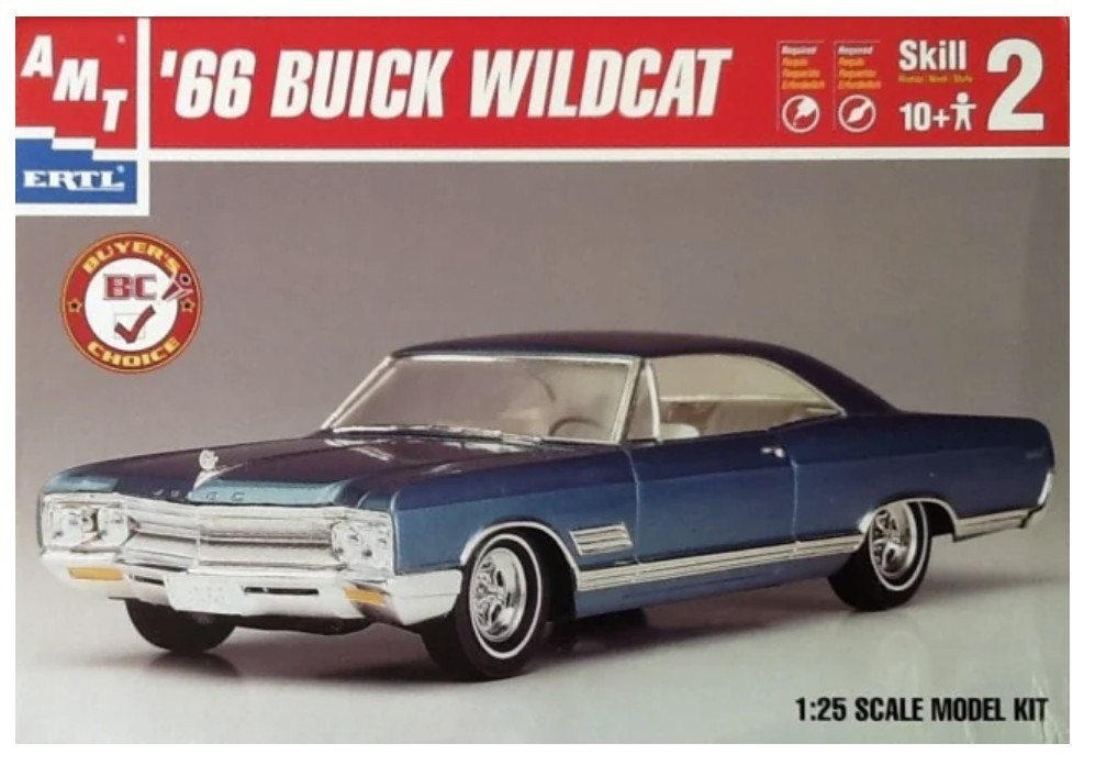 AMT ERTL 1966 Buick Wildcat Sealed Model Kit #31222 ~ New Old Stock