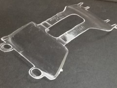 1974 Plymouth Cuda WINDOWS from AMT 1:25 Model Kit 74 Barracuda