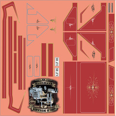 Gold Nugget Kenworth SAR Truck Heavy Haul Livery – Multi-Scale Waterslide Decals
