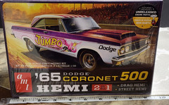 ’65 Dodge Coronet 500 HEMI AMT 1:25 NEW FACTORY SEALED *US Seller*
