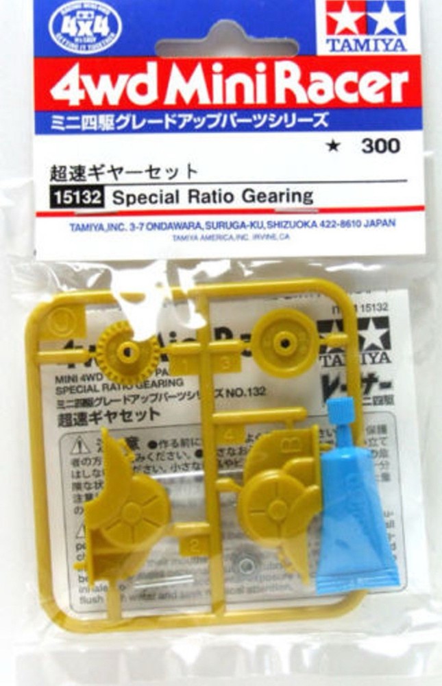 USA Seller – TAMIYA 15132 Mini 4WD Special Ratio Gearing