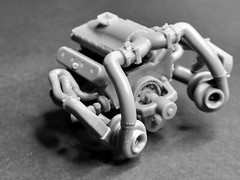 LSX Twin Turbo Engine – 3D print LS Outlaw Pro Mod 1:8 1:12 1:18 1:24 scale JPGM
