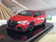 1/43 TSM HONDA CIVIC type R, ( turbo 320 HP) milano red, mint !!!