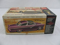 1965 AMT 1/25 Trophy Series 1956 Ford Victoria 3 in 1 Model Car Kit #2156 Read!