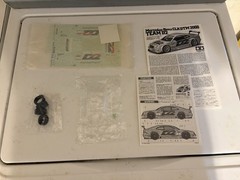 Tamiya Mercedes-Benz CLK DTM 2000 Team D2 1/24 Scale Model Car Item24234