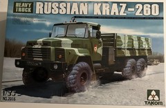 Takom 2016 1/35 RUSSIAN KRAZ-260 Heavy Truck