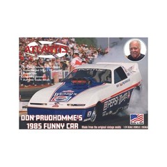 Atlantis M2711 1:24 Don The Snake Prudhomme 1985 Funny Car Plastic Model Kit