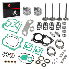 Top End Kit STD Piston & Ring + Gasket Seal + Exhaust Valve + Intake Valve Sprin