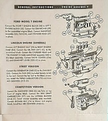 🔥25 FORD CHOPPED MODEL T ENGINE – AMT 1167 – MODEL CAR KIT PARTS LOT🔥