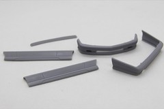 1/24 3D print WALD Mercedes 500SEC with wheels transkit for Tamiya