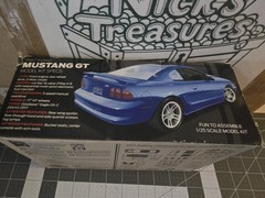AMT 1997 Ford Mustang GT 50 Years 1/25 Scale Plastic Model By Round2 AMT864/12