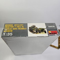 SEALED MiniArt 35039 German Artillery Tractor & 7.62cm Gun W/ 5 Figures
