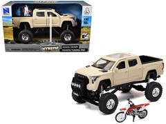 New Ray SS-54456 1/32 Toyota Tundra Pro Pickup Truck Tan and Honda