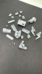 3d Printed 572 Motor With webers and velocity stacks