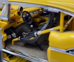 57 Chevy55Chevrolet1957Race Car1:24Dragster1955Built12Metal Model18Carousel YL