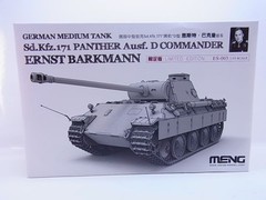 Meng 1/35 German ES-003 Sd.Kfz.171 Panther Ernst Barkmann Bausatz