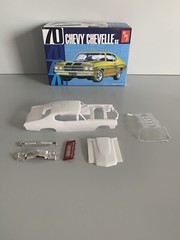 AMT 1/25 1970 Chevelle SS 454 Body And Parts /Slot Car Hardbody