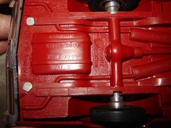 1967 Dealer Promo car Red Colored Chrysler 300 Ex Cond Missing Hood Ornament