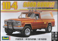 Revell 1979 Jeep J-10 Pickup Truck w/Camper Top in 1/24 4568 (104)