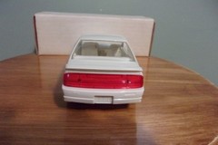 Ertl/AMT 1990 Chevy Beretta GTZ Promo Car with Original Box, White, New Cond.