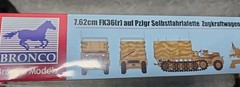 Bronco Models CB35038 1/35 5t “Diana” (Sd.Kfz.6/3) 7.62cm FK36(r) auf PzJgr NIB