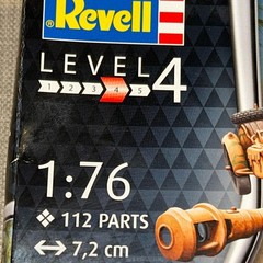 Revell WW II German Sd.Kfz 11 & 7.5 CM Pak 40 Model Kit 1/76 #03252