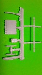 Frame Straight Axle Gasser Spirit of 57 1957 Chevy Bel Air 1/25 MPC Rear End
