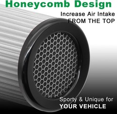 3 3.5 4 inch Cold Air Intake Filter 76mm 89mm 101mm Performance Cone Air