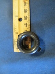 Model car parts 1997 Ford Thunderbird race car tires, wheels and backing plates