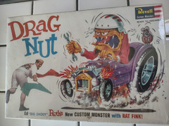 Vintage ORIGINAL Revell Ed BIG DADDY Roth DRAG NUT NOS FACTORY SEALED Model Kit