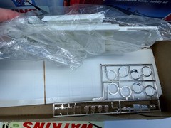 AMT 1:25 Watkins Reefer Fruehauf FB 40′ Refrigerator Van Sealed Inside Model Kit