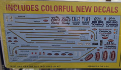 PETERBILT WRECKER DECALS & INSTRUCTIONS 1/25 Scale AMT NEW Model Kit Parts