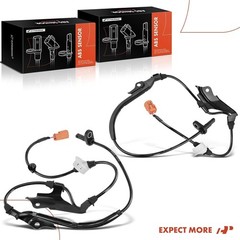 A-Premium Front Left/Right ABS Wheel Speed Sensor Pair Kit for 2003-2007 Honda