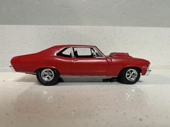 68-72 Chevy Nova Street Car 1/24 Scale Model Car