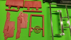 57 1957 Chevy Bel Air 1/25 Hard Body Glass Chrome Bumpers Grille Slot Car?