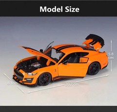 Maisto 1:24 2020 Mustang Shelby GT500 Diecast Alloy Sports Car Model – Racing Ve