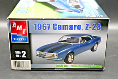 1:25 AMT ERTL 1967 Camaro Z-28 Model Kit 31767 – New in Open Box