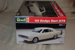 1995 Revell ’69 Dodge Dart GTS 1/25 Scale Plastic Model Kit #7603 NEW OPEN BOX