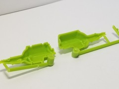 1967 Chevelle Malibu ENGINE BLOCK for 396 V8 from Revell 1:25 Model Kit 67 SS