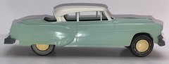 AMT 1954 Pontiac Chieftain HT 1/25 Friction Promo Shannon Green/Winter White VF