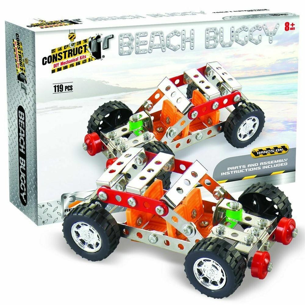 DIY Mechanical Kit Construct It BEACH BUGGY NEW